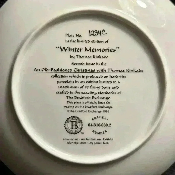 “Winter Memories“ by Thomas Kinkade - Picture 4 of 6